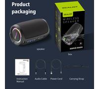 ZEALOT S49 3600mAh BT5.2 Spkr 85x88x141mm Color