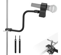 ZealSound Supporto Microfonico con Braccio Flessibile da 13 pollici, Morsetto Heavy-Duty per Tubi e Scrivanie, Gooseneck Regolabile con Clip per Podcast, Compatibile con Blue Snowball, Razer