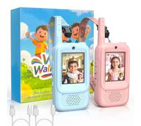 ZealSound Videocitofono per bambini, giocattoli per ragazzi e ragazze dai 3 ai 12 anni, per interni ed esterni, con voce magica, videocitofono ricaricabile per bambini per giochi in famiglia