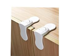 Zeaye nuove versioni 6 pezzi gabinetto di sicurezza bambini, gabinetto di sicurezza del cassetto porta di sicurezza Child Lock colla forte senza la foratura armadio e cassetti fondono fusibile esterno