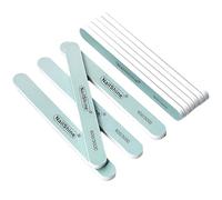 Zeayebsr 12 Pezzi Lima per Lucidare A Doppia Faccia,Lima per Lucidare Unghie Professionale,per Lucidare E Curare Le Unghie,Lavabile A Doppia Faccia,Lima per Unghie，Buffer Unghie