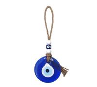 Zeayebsr 1pcs Occhio Turco, Amuleto da Parete con Occhio Blu Turco, 7 cm Vetro Evil Eye Ciondolo Amuleto, Malocchio Auto Decorazione da Parete, per Decorazione per la Casa, Good Luck Ornament