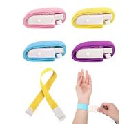 Zeayebsr 4 Pezzi Lacci Emostatici Nylon,Laccio Emostatico Infermiere Fast Laccio Elastico a Rilascio Rapido Lacci Emostatici Infermieri per Paramedici e Emergenze Sportive Regolabili