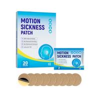 Zeayebsr Cerotti, 36 Pezzi Motion Sickness Patch, Le Vertigini, Derivanti, Dal Viaggio Di Automobili, Navi, Aeroplani, Azione Rapida e Nessun Effetto Collaterale