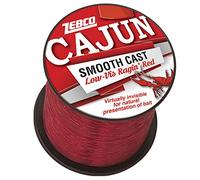 Zebco Cajun-Lenza da Pesca a Bassa visibilità, 1/4 Prova 18,1 kg/Test, Unisex, Bobina da Un Quarto di libbra, 375-Yard/40-Pound