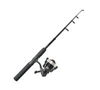 Zebco Ready Tackle - Mulinello da pesca telescopico e canna da pesca telescopica, canna da pesca telescopica da 43 cm a 1,5 m, mulinello taglia 20, lenza da pesca pre-bobinata da 3,6 kg, kit da 53