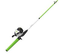 Zebco Roam Spincast Mulinello e canna da pesca Combo, canna da pesca in fibra di vetro da 1,8 m, 2 pezzi con impugnatura ComfortGrip, mulinello QuickSet anti-inversione, pre-bobinata con linea Zebco