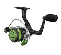 Zebco Stinger - Mulinello da pesca a spinning, misura 10, intercambiabile per destrimani o sinistri, rapporto di trasmissione 4,3:1, ingranaggi interamente in metallo, pre-bobinato con lenza Zebco da