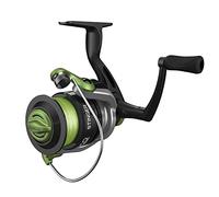 Zebco Stinger - Mulinello da pesca a spinning, misura 30, intercambiabile, per destrimani o sinistri, rapporto di trasmissione 5,3:1, ingranaggi interamente in metallo, pre-bobinato con lenza Zebco da