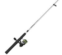 Zebco Stinger - Mulinello da spinning e canna da pesca in 2 pezzi, canna da pesca in fibra di vetro con manico in EVA, cuscinetto a sfera con mulinello QuickSet anti-inversione da 10 dimensioni