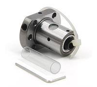 Zeberoxyz 1 PZ SFU1204 Vite a sfera Diametro 12mm 4mm Passo Vite a sfera Singolo dado per 1204 dado alloggiamento Staffa CNC Carving Machine Parts