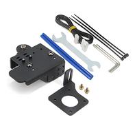 Zeberoxyz Direct Drive Upgrade Support Piastra in alluminio con 3 pulegge POM compatibile con estrusore Dual/Single Gear/BMG Solo per stampanti 3D CR-10S Pro V2 (piastra in alluminio)
