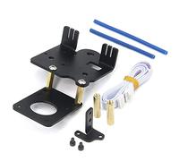 Zeberoxyz Piastra di supporto per estrusore a trazione diretta compatibile con doppia e singola marcia, facile stampa filamento flessibile per Ender3series CR-10series(piastra diretta aggiornamento)
