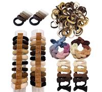 ZEBKEL 137 Pcs mollette neonata per capelli, Set regalo Accessori per capelli Neonate Fermagli per capelli Fiocchi Cravatte Bambini Mollette Forcine Set Ornamenti per la testa Luce multicolore