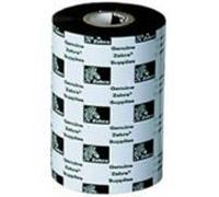 Zebra 02100BK08045 Ribbon 2100 Wax, 80 mm, 450 m, C-25 mm, Box of 12