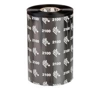 Zebra 2100 High-Performance Wax 450 m 6 cm Nero Cera 2,5 cm 02100BK06045