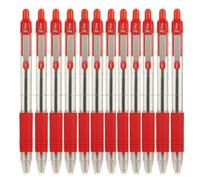 Zebra 22210 - Penna a sfera media Z-Grip, retraibile, con clip metallica, 12 pez