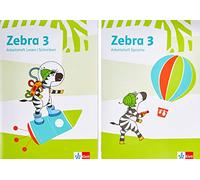 Zebra 3. Paket: Arbeitsheft Lesen/Schreiben und Arbeitsheft Sprache Klasse 3