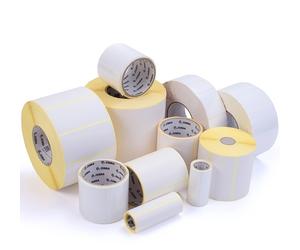 Zebra 3009508 white Selbstklebendes Druckeretikett Papier Wärmeuebertragung P...