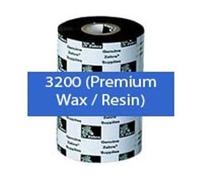 Zebra 3200 Wax/Resin 300 m 6 cm 6 pz Nero Cera 2,5 cm 03200BK06030