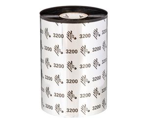 Zebra 3200 Wax/Resin nastro termico 74 m Nero
