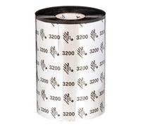 Zebra 3200 Wax/Resin Ribbon 84mm x 74m 74 m 1,27 cm Nastro Nero 03200GS08407