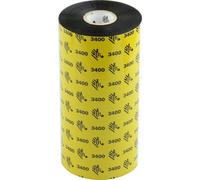 ZEBRA 3400 Wax/Resin Thermal Ribbon 40MM X 450M Cinta para IMPRESORA