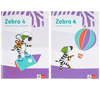 Zebra 4: Paket: Arbeitsheft Lesen/Schreiben und Arbeitsheft Sprache (Tascabile)