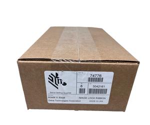 ZEBRA 74776 60mmx300mt IMAGE LOCK RIBBON PER XTREME 5000T [CF. DA 6 ROTOLI]