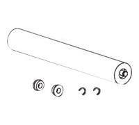 Zebra 77197M Z4M+ ZM400 S4M Kit Peel Unit Pinch Roller Z4M+ & ZM400 & S4M