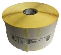 ZEBRA 880431-038DU Z-PERFORM 1000T 21.480 ETICHETTE ADESIVE 12 ROTOLI 51mmX38mm
