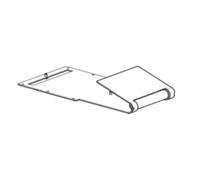Zebra ADAPT FOR ROLL HOLDER BELOW POS 250mm DI Adapter for roll holder 104208