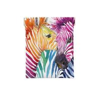 Zebra arcobaleno, Spremere il portafoglio superiore da donna Borsa portaoggetti Piccola portamonete Portamonete