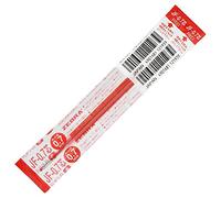 Zebra B-RJF7-R - Ricarica per penna a sfera con gel, Sarasa, JF-0.7, rosso, 10 penne