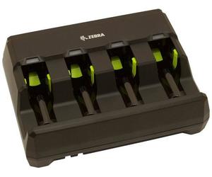Zebra battery charging station, 4 slots