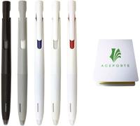 Zebra Blen Penna a sfera retrattile, punta fine 0,5 mm, 5 tipi standard, set di valori appiccicosi