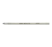 Zebra BR-8A-4C-BK - Penna a sfera a base di olio, ricarica 0,7 mm, confezione da 2, colore: Nero