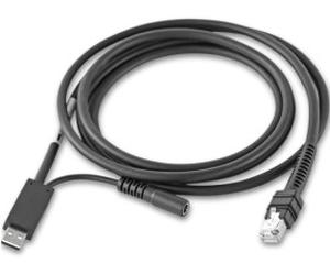 Zebra Cable SHIELD USB SERIES A Cavo Digitale/dati 2,8 m CBA-U42-S07PAR