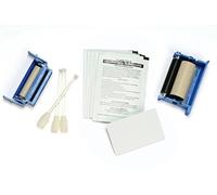 Zebra card 105999-302 - Kit per la pulizia della stampante con 3 carte d'identità, serie ZXP, Bianco