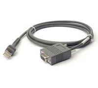 Zebra Serielt kabel Sort 2.13m NEW