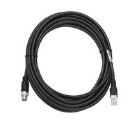Zebra CBL-ENT00500-M1200 cavo di rete Nero 5 m (CABLE ETHERNET 5M X-CODED M12 -