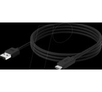 Zebra CBL-TC5X-USBC2A-01 - USB a C black Cavo Digitale/dati 1 m USB Typ C