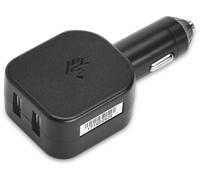 Zebra CHG-AUTO-USB1-01 Auto Accendisigari Nero 2xUSB