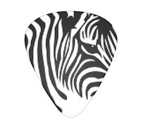 Zebra Chitarra Pick 12 Plettri Moda Durevole Basso In Una Scatola Per Ukulele Chitarra Elettrica Basso