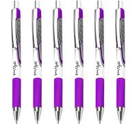 Zebra Classic Z-Grip Flight Ballpoint Pens - 1.2mm - Purple - Pack of 6