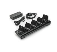 Zebra CRD-MPM-5SCHGEU1-01 AC Nero Caricabatteria per interni dC 5-Slot Docking