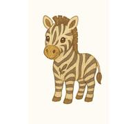 Zebra Cute: Fun and elegant planner with a stitched zebra cover - perfect for organizing your wildest ideas.