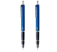 Zebra Delguard - Matite meccaniche HB 0,5 mm, fusto blu, 2 pezzi