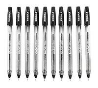Zebra Doodler'z - Penna a sfera glitterata, 1 mm, inchiostro nero, confezione da 10