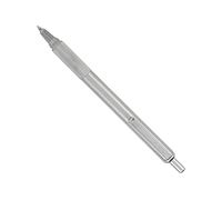 Zebra F-xMD penna a sfera 1,0 mm, colore argento, 24380 - (sostituta 2017 per F-701)